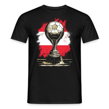 Austria Österreich Wien Steiermark Tirol - Männer T-Shirt - Schwarz - Vorne - AI Model Male 178 light (178cm)