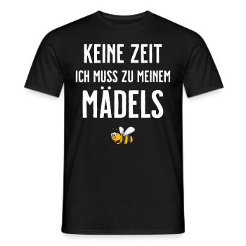 Beekeeper Tshirt Honey Bee Beekeeping Beekeeper - Men's T-Shirt - black - Front - AI Model Male 178 light (178cm)