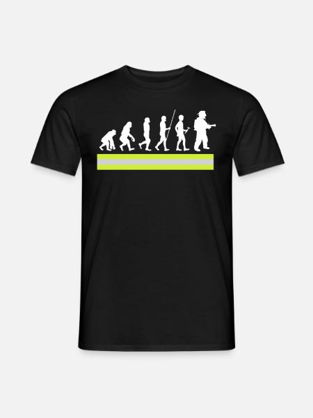 Firefighter Tshirt Firefighter Firefighter 112 - Men's T-Shirt - black