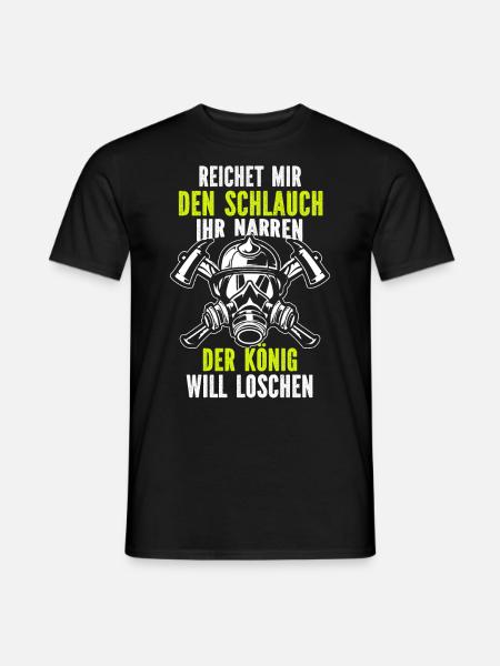 Firefighter Tshirt Firefighter Firefighter 112 - Men's T-Shirt - black