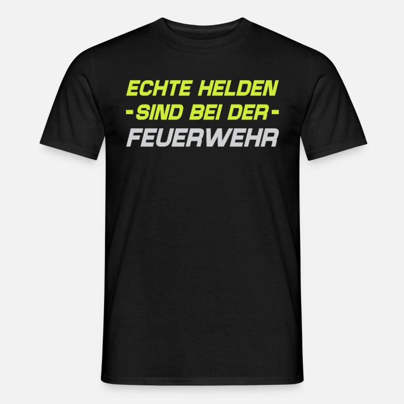 Firefighter Tshirt Firefighter Firefighter 112 - Men’s T-shirt - black