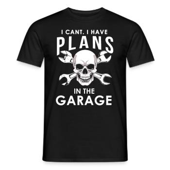 Mécanicien automobile, mécatronicien, technicien tournevis, dictons - T-shirt homme - noir - Devant - AI Model Male 178 light (178cm)