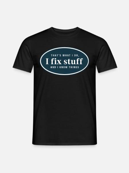 KFZ Mechaniker Mechatroniker Schrauber Sprüche - Männer T-Shirt - Schwarz