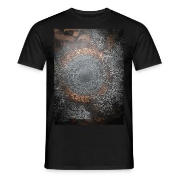 Calligraffiti - Portal - Männer T-Shirt - Schwarz - Vorne - AI Model Male 178 light (178cm)