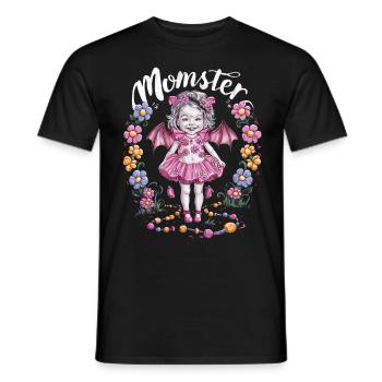 Halloween Costume Zombie Pumpkin Blood Spirit Party - Men's T-Shirt - black - Front - AI Model Male 178 light (178cm)