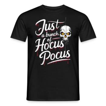 Halloween, Squelette, Effrayant, Effrayant, Horreur, Fête - T-shirt homme - noir - Devant - AI Model Male 178 light (178cm)