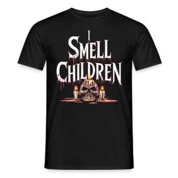 Halloween, Squelette, Effrayant, Effrayant, Horreur, Fête - T-shirt homme - noir - Devant - AI Model Male 178 light (178cm)
