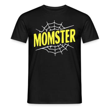 Halloween Kostüm Kürbis Scary Spooky Horror Party - Männer T-Shirt - Schwarz - Vorne - AI Model Male 178 light (178cm)