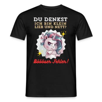 Tshirt drôle Humour drôle Sarcasme Femmes Mignon - T-shirt homme - noir - Devant - AI Model Male 178 light (178cm)