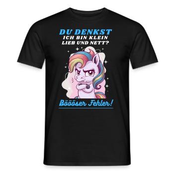 Tshirt drôle Humour drôle Sarcasme Femmes Mignon - T-shirt homme - noir - Devant - AI Model Male 178 light (178cm)