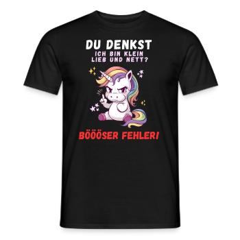 Tshirt drôle Humour drôle Sarcasme Femmes Mignon - T-shirt homme - noir - Devant - AI Model Male 178 light (178cm)