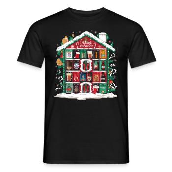 Bier Weihnachten Ugly Christmas Xmas Saufen Trinke - Männer T-Shirt - Schwarz - Vorne - AI Model Male 178 light (178cm)