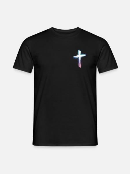 Jesus Christ Christian Christianity God Bible - Men's T-Shirt - black