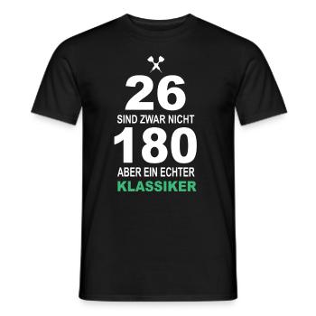 Cadeau de fléchettes Jeu de fléchettes Bullseye - T-shirt homme - noir - Devant - AI Model Male 178 light (178cm)