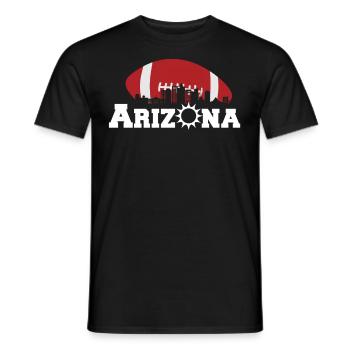 Arizona State Sedona Phoenix Grand Canyon AZ - Men's T-Shirt - black - Front - AI Model Male 178 light (178cm)