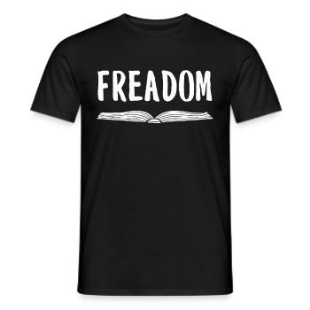 Buch Bücher Bibliothek Literatur Lesen Read Books - Männer T-Shirt - Schwarz - Vorne - AI Model Male 178 light (178cm)