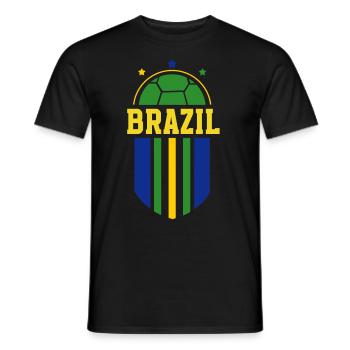 Brasilien Brazil shirt Brasilianer Rio de Janeirao - Männer T-Shirt - Schwarz - Vorne - AI Model Male 178 light (178cm)
