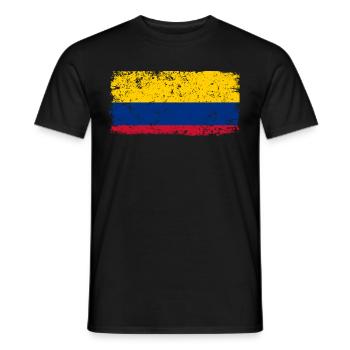Colombie Colombie Medellín Vacances Bogota Cali - T-shirt homme - noir - Devant - AI Model Male 178 light (178cm)