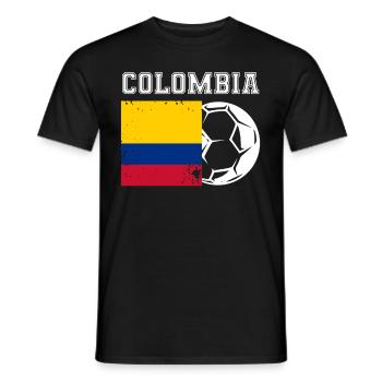 Colombie Colombie Medellín Vacances Bogota Cali - T-shirt homme - noir - Devant - AI Model Male 178 light (178cm)