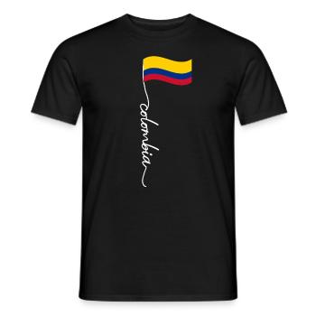 Colombie Colombie Medellín Vacances Bogota Cali - T-shirt homme - noir - Devant - AI Model Male 178 light (178cm)
