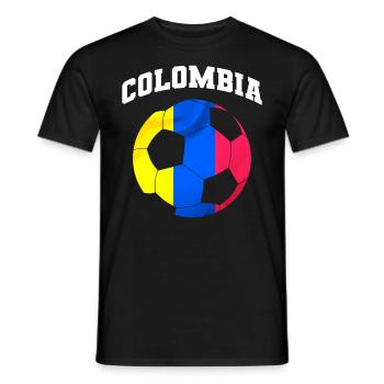 Colombie Colombie Medellín Vacances Bogota Cali - T-shirt homme - noir - Devant - AI Model Male 178 light (178cm)