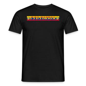 Kolumbien Colombia Medellin Urlaub Bogota Cali - Männer T-Shirt - Schwarz - Vorne - AI Model Male 178 light (178cm)