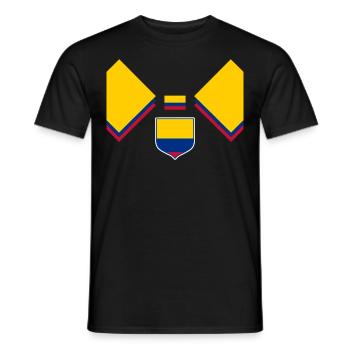 Colombia Colombia Medellin Holidays Bogota Cali - Men's T-Shirt - black - Front - AI Model Male 178 light (178cm)