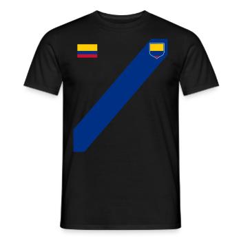Kolumbien Colombia Medellin Urlaub Bogota Cali - Männer T-Shirt - Schwarz - Vorne - AI Model Male 178 light (178cm)
