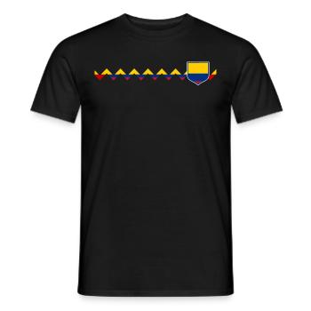 Kolumbien Colombia Medellin Urlaub Bogota Cali - Männer T-Shirt - Schwarz - Vorne - AI Model Male 178 light (178cm)