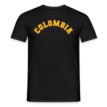 Kolumbien Colombia Medellin Urlaub Bogota Cali - Männer T-Shirt - Schwarz - Vorne - AI Model Male 178 light (178cm)