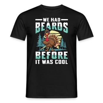 Truthahnjagd Abenteuer: Ich Will Nur Putenjagd - Männer T-Shirt - Schwarz - Vorne - AI Model Male 178 light (178cm)