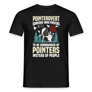 Entenjäger Schießen Schwerere Ladungen Flagge - Männer T-Shirt - Schwarz - Vorne - AI Model Male 178 light (178cm)