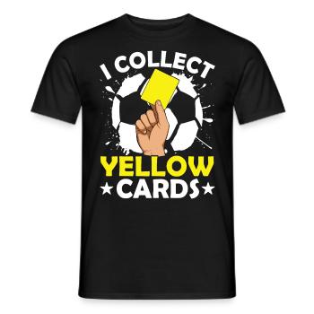 Fußball - Männer T-Shirt - Schwarz - Vorne - AI Model Male 178 light (178cm)