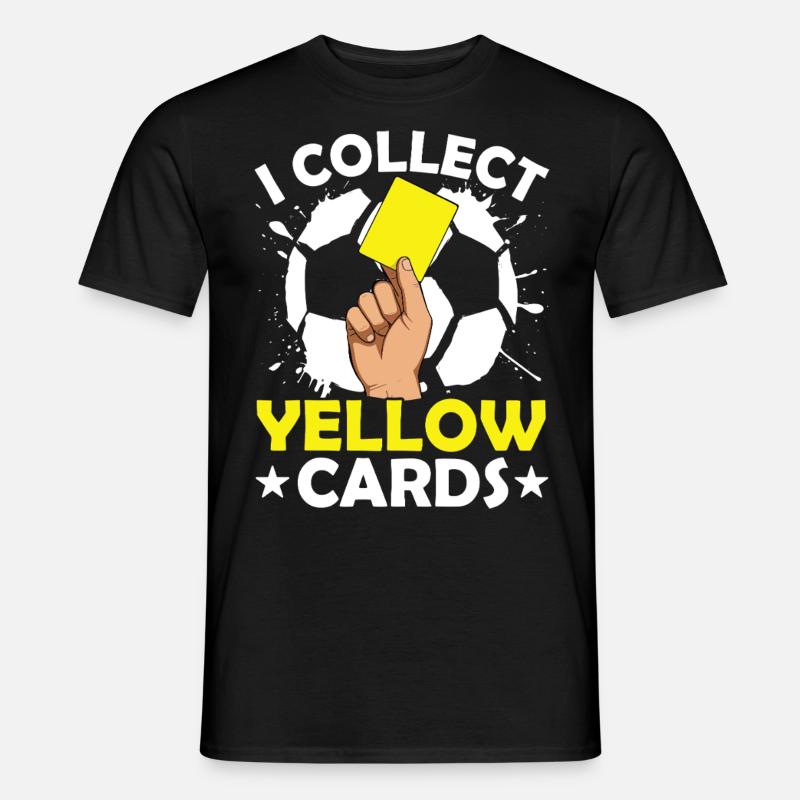 Fußball - Männer T-Shirt - Schwarz