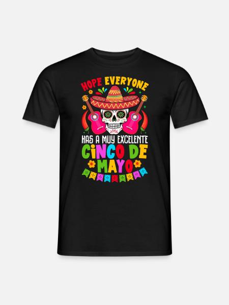 Cino de Mayo - Men's T-Shirt - black