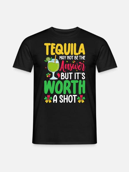 Téquila - T-shirt homme - noir