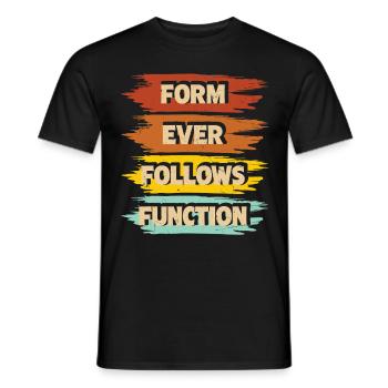 Architect - Men's T-Shirt - black - Front - AI Model Male 178 light (178cm)