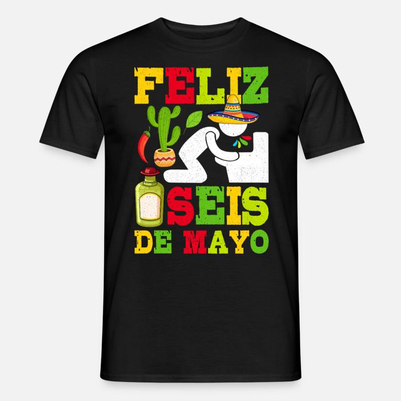 Cinco De Mayo - Männer T-Shirt - Schwarz