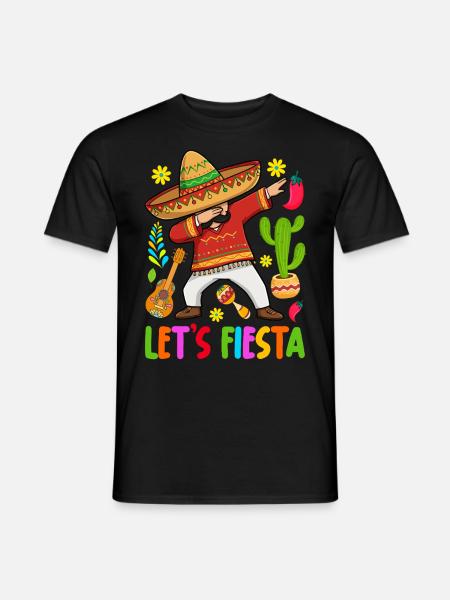 Let's Fiesta - Men's T-Shirt - black