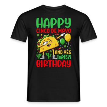 Cinco De Mayo - Männer T-Shirt - Schwarz - Vorne - AI Model Male 178 light (178cm)