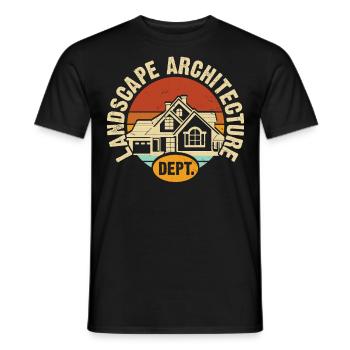 Architect - Men's T-Shirt - black - Front - AI Model Male 178 light (178cm)