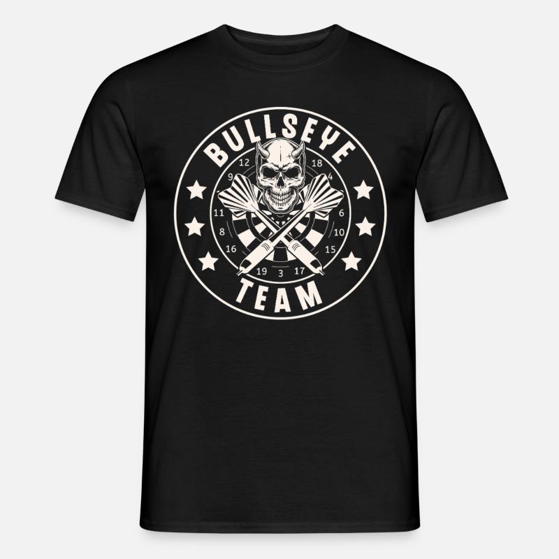 Fléchettes Fléchettes Jeu de fléchettes - T-shirt homme - noir