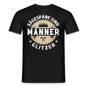 Holzfäller - Männer T-Shirt - Schwarz - Vorne - AI Model Male 178 light (178cm)