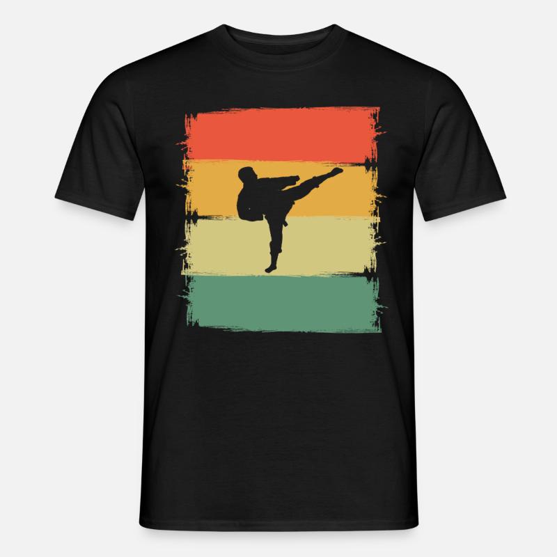 Karate - Männer T-Shirt - Schwarz