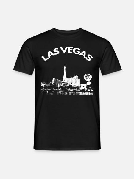 Las Vegas USA casino America gift nevada - Men's T-Shirt - black