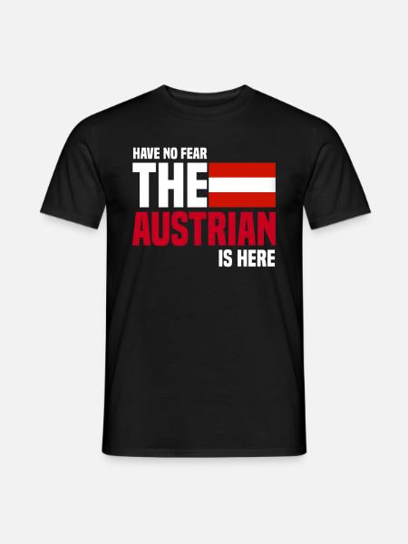 Austria - Men's T-Shirt - black