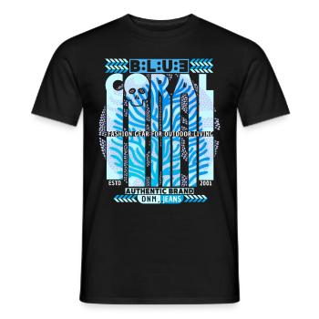 Vintage-Fashion Design, Clothing Label, Geburtstag - Männer T-Shirt - Schwarz - Vorne - AI Model Male 178 light (178cm)