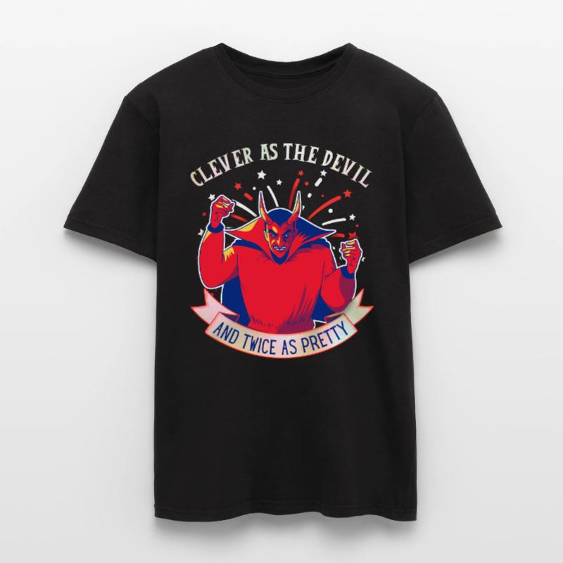 Devil-Devil funny saying, comic style Men's T-Shirt