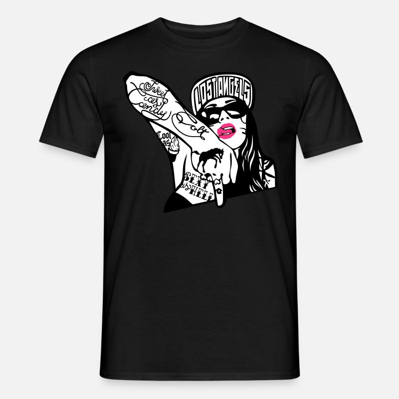 Sweet as Candy - Männer T-Shirt - Schwarz