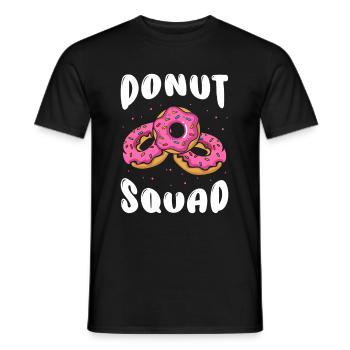 Escouade Donut - T-shirt homme - noir - Devant - AI Model Male 178 light (178cm)
